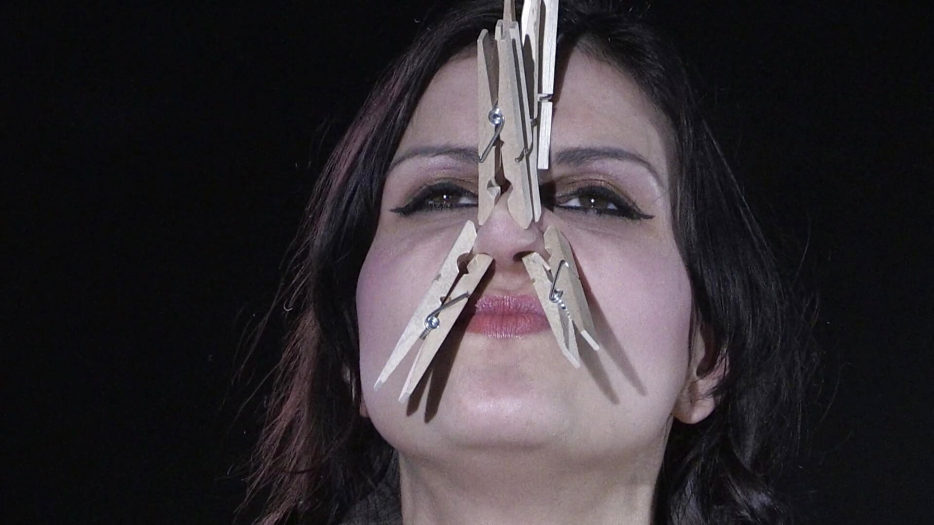Nose fun(fetish clip) - video by Nova-Nilla cam model