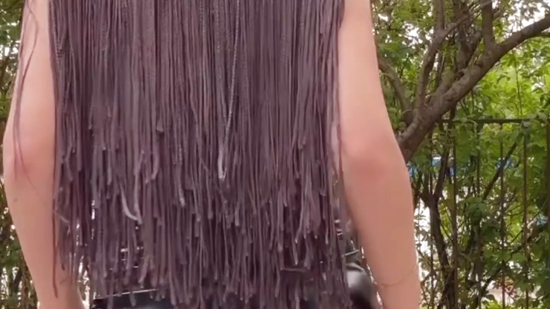 In a leather dress - video by Cutie_orgasm cam model