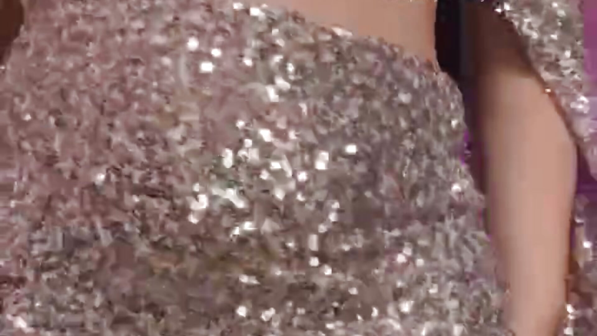 Silver dress - video by Cutie_orgasm cam model