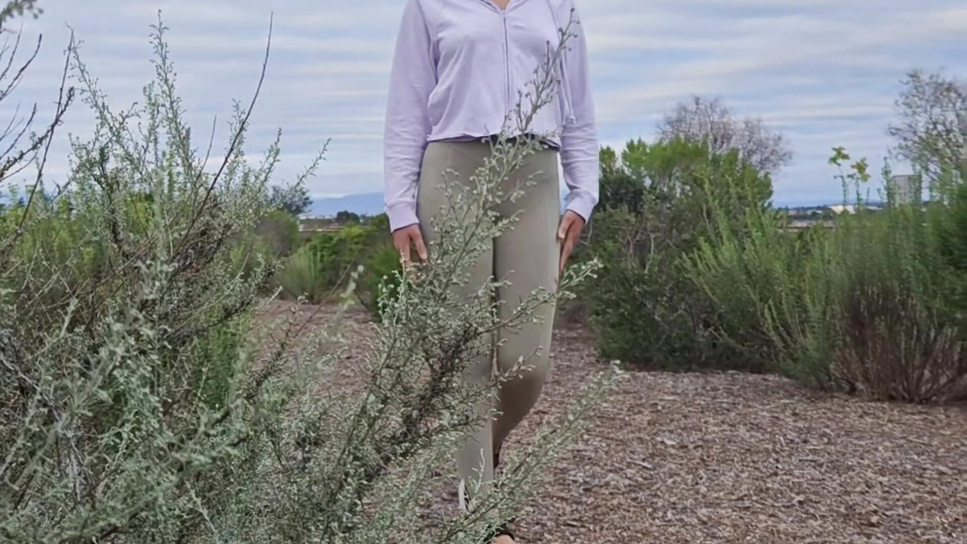 Walking in the park and showing my boobs - video by Princess_Afina cam model