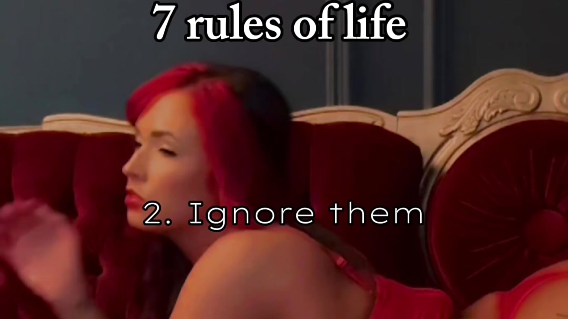 7 rules 🤍