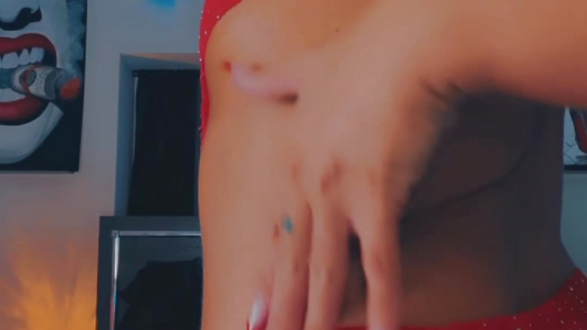 A little red moment