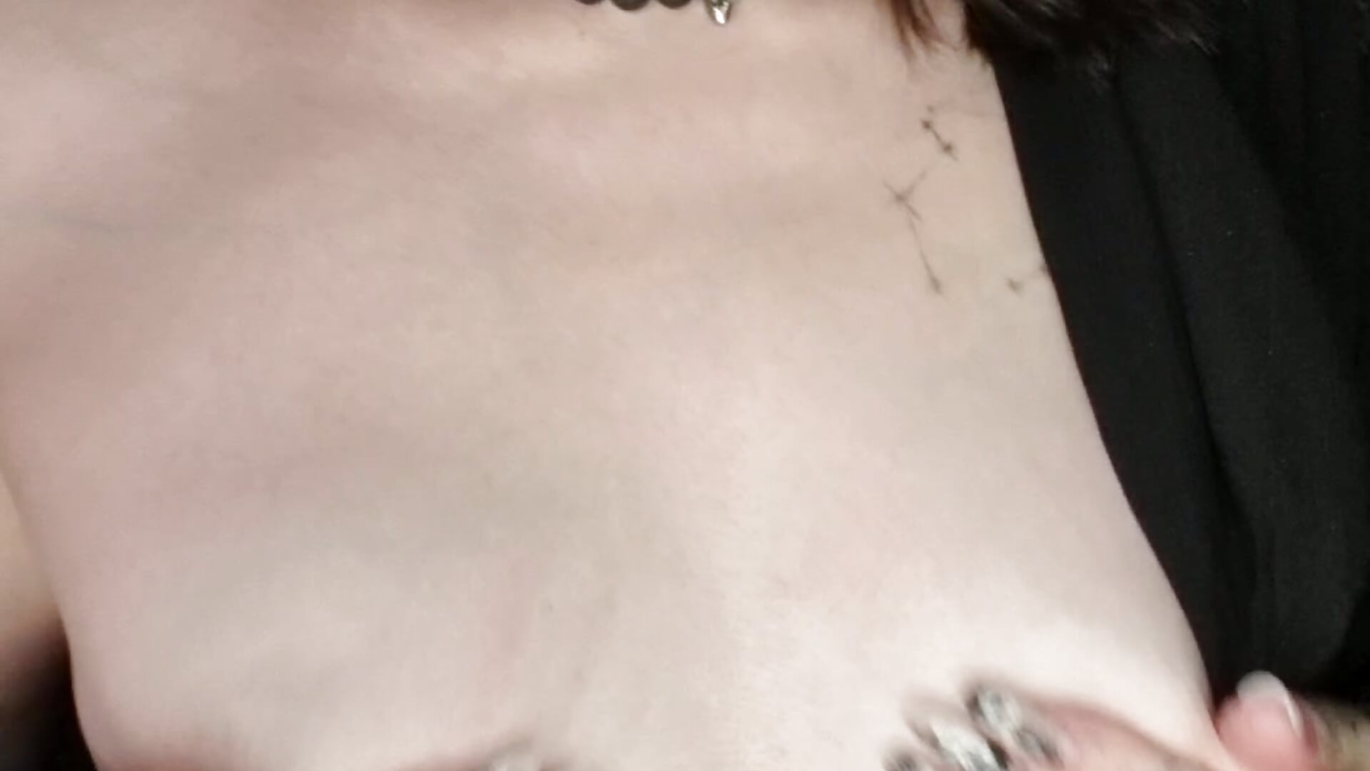 Halloween masturbation with Lovense, naked, pussy, taking off tits, ahegao with saliva - video của người mẫu cam LazyTanukii