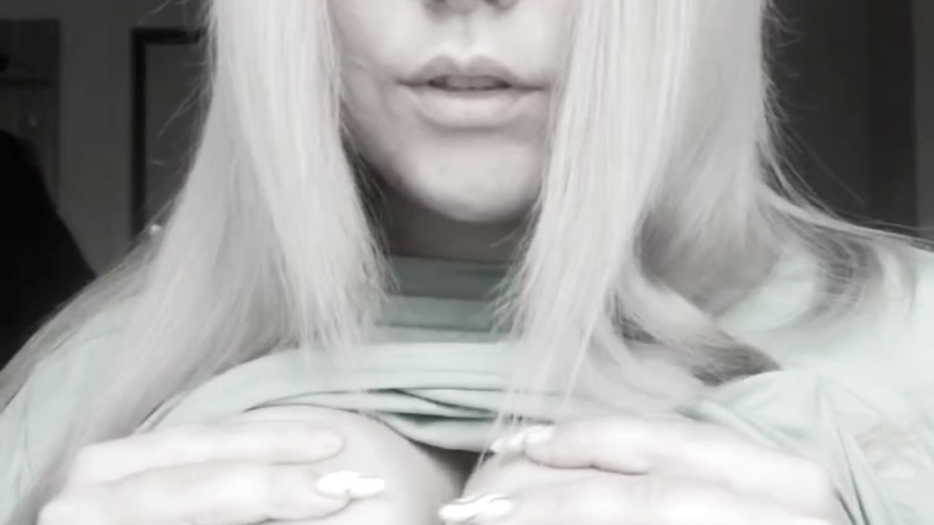 Tits tease