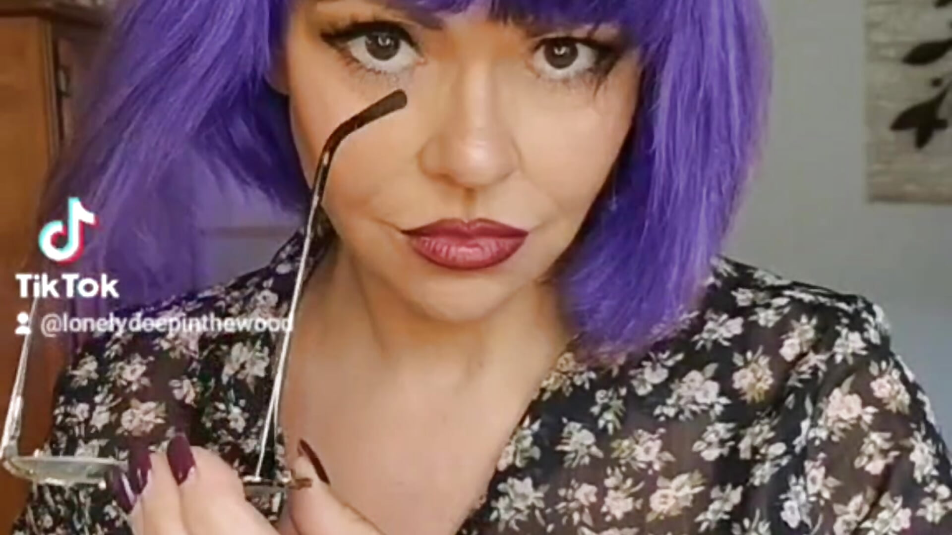 Filter purple hair - video by DancingQueenCat