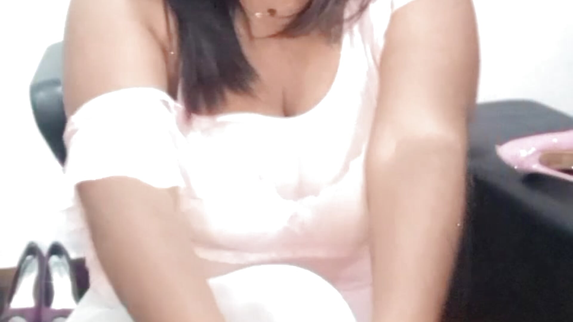 Pantyhose sensual - video by sharom_smith1 cam model