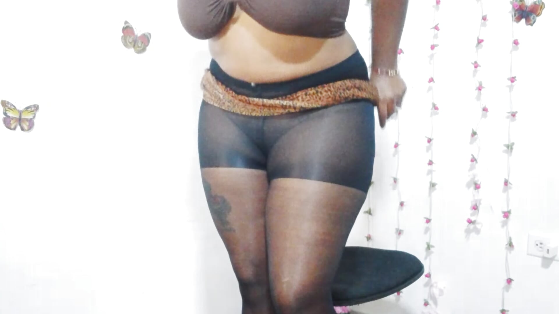 In house 🥵🥵 pantyhose - video by SharomRaw cam model