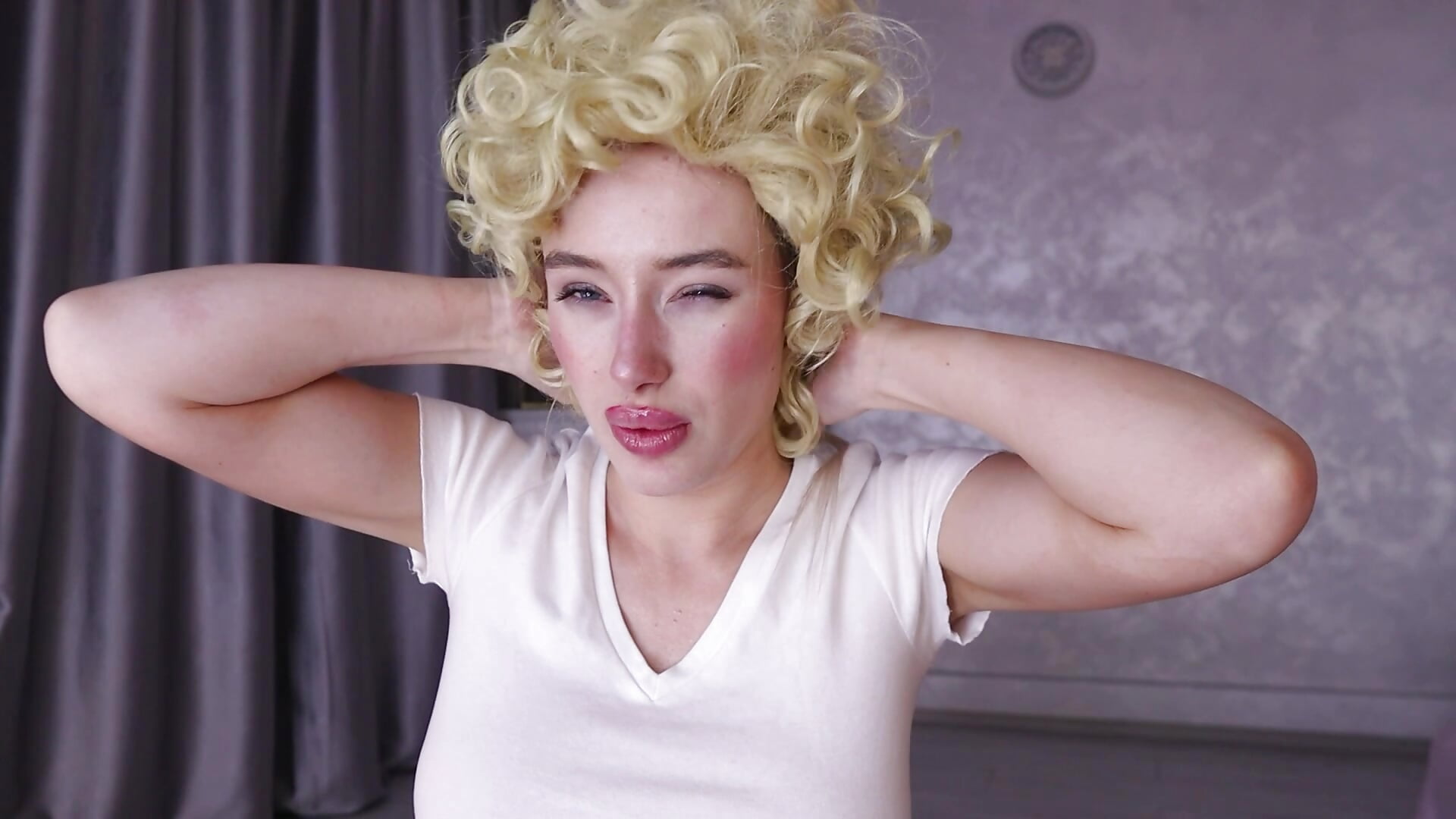 Wig collection part 2 – видео вебкам-модели blonde_anna