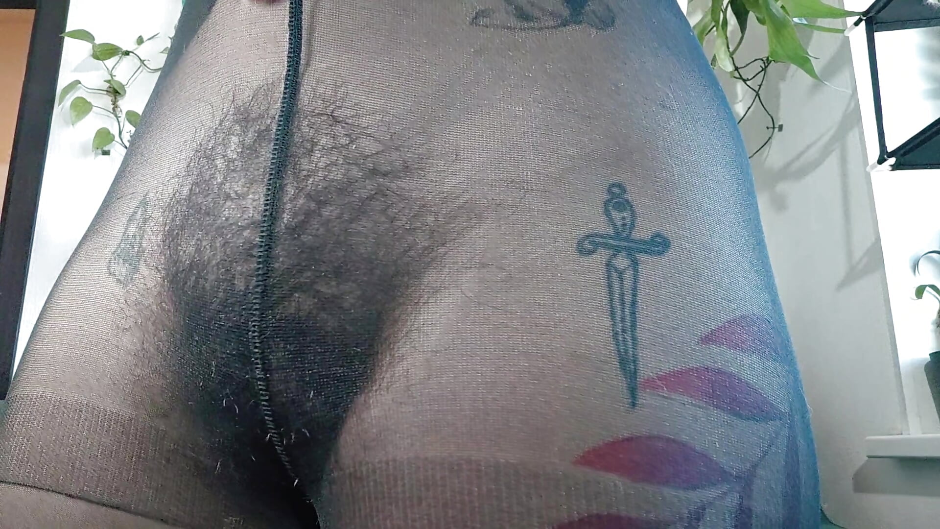Nylon pussy whorship