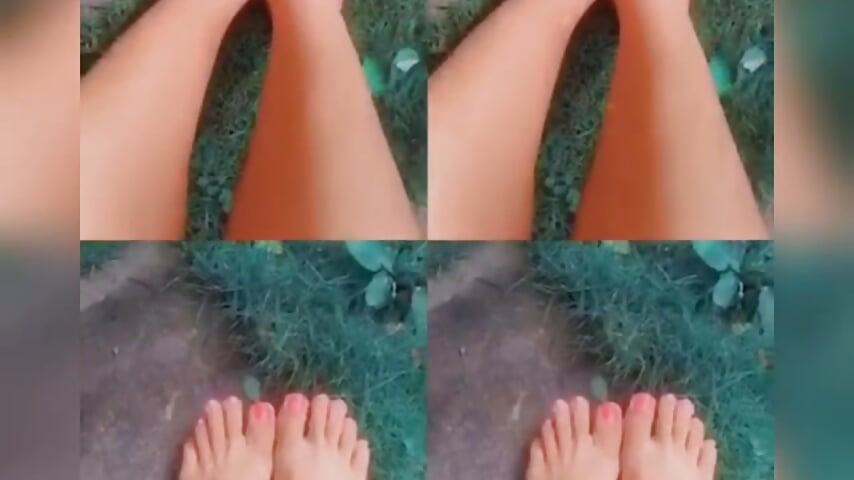 My feet - video by Leisygirl cam model