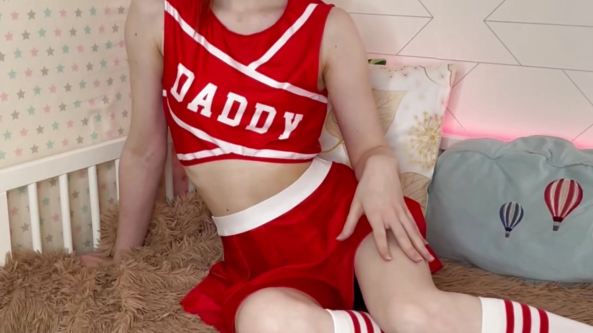 sexy cheerleader - litl_Mia主播的视频