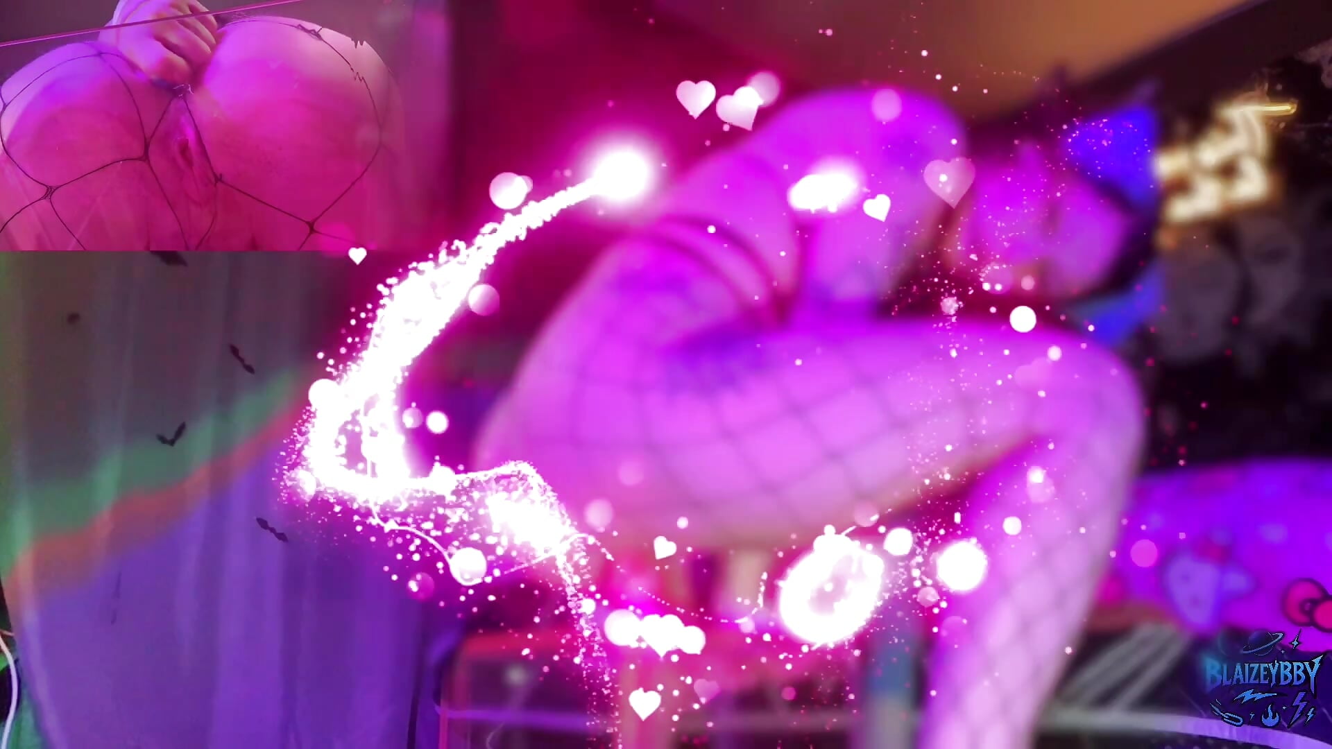 Naughty Edging: Goonette Chronicles 👾TEASER👾 - video oleh model kamera BlaizeyBBy