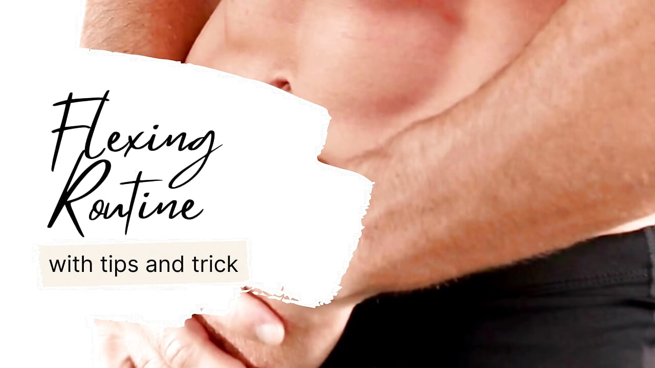 Flexing - video by milkbull cam model