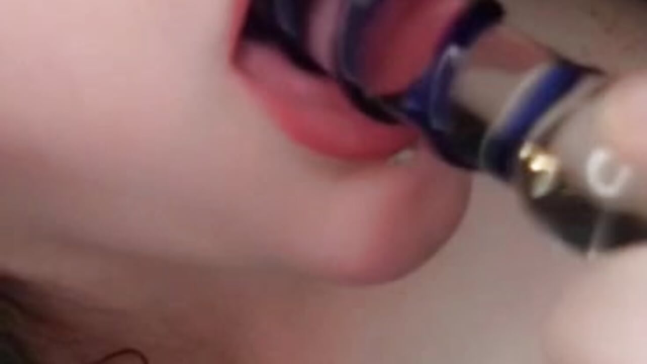 Glass dildo