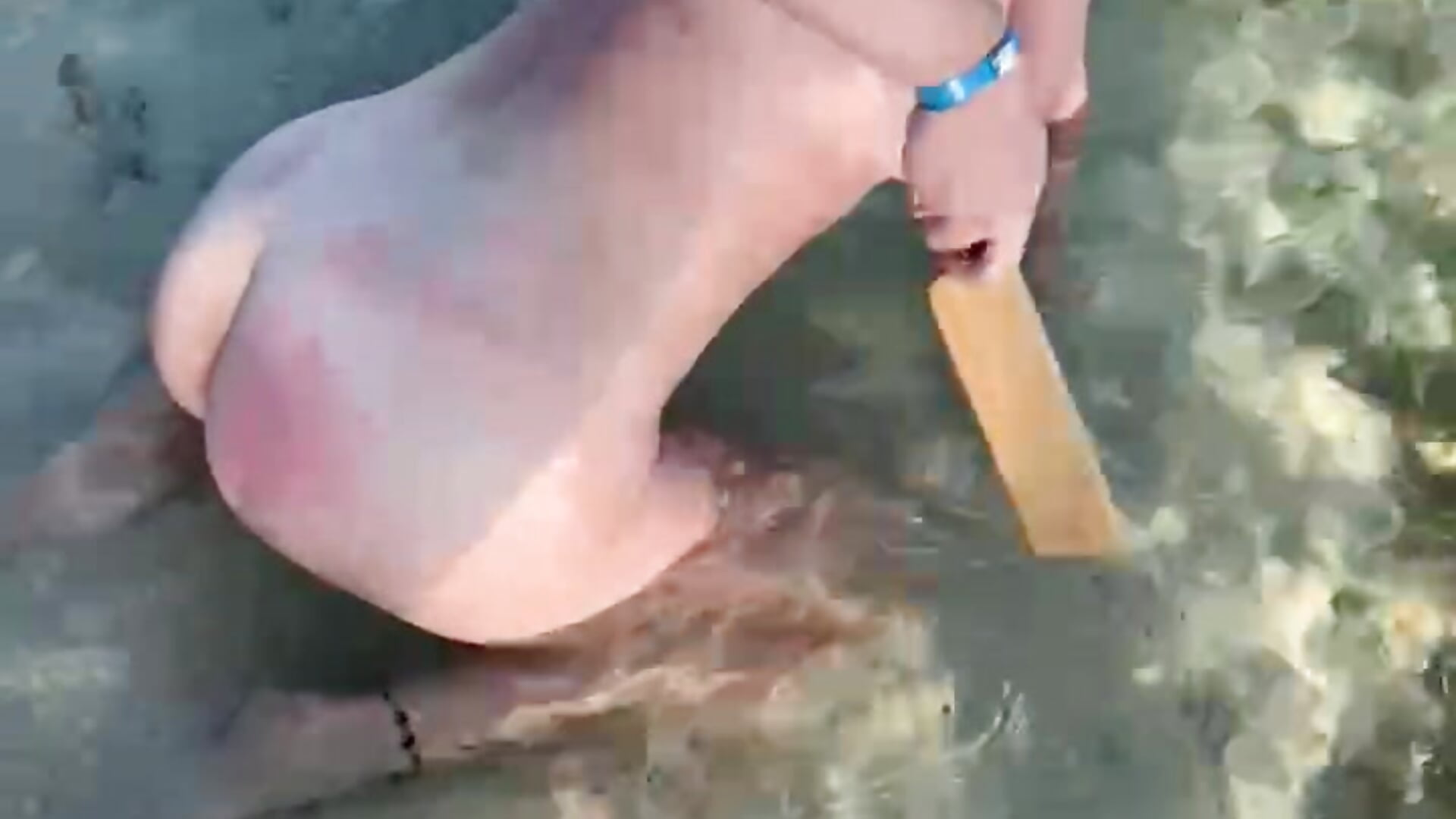 PADDLE SPANK FOR EMILY IN JAMAICA SEA - video by EMILYROSE_- cam model