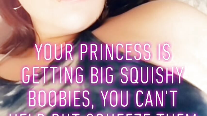 rubbing my electric toothbrush on these puffy nipples - video by HYPHYtype cam model