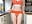 Orange dress and lingerie strip! - stripmequick主播的视频