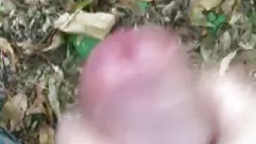 Watch me cum outside in the woods - video by UkDadBody cam model