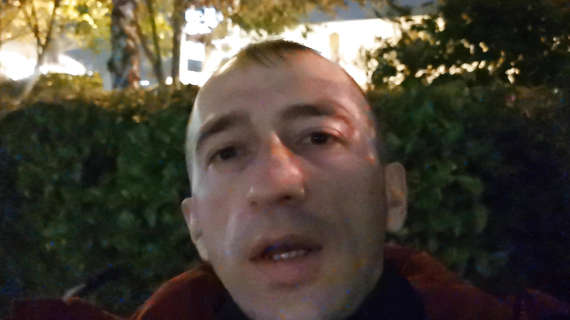 By the river at night, chilling - video by theSmallest-dick cam model