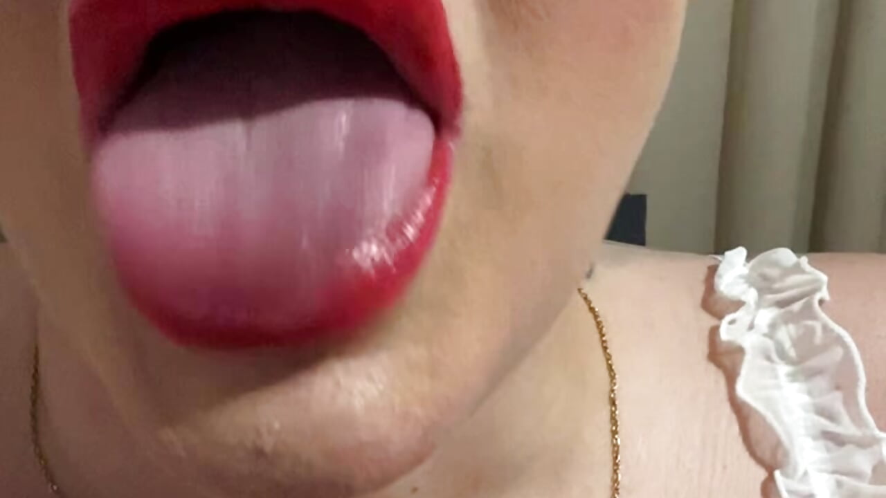 Anal fuck oily ass/red lips bj