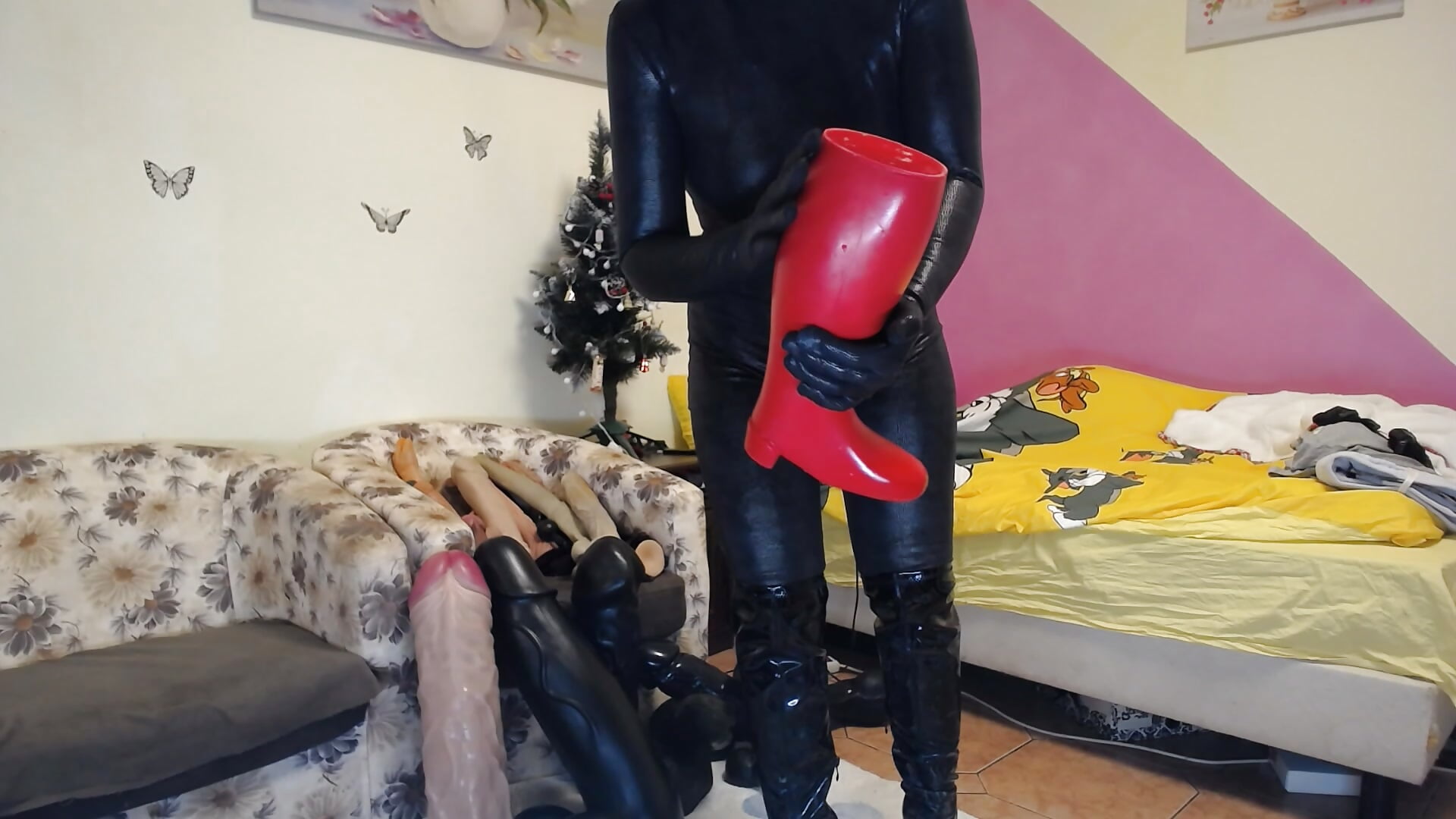 zentai - vídeo de Lissabeta modelo de câmara