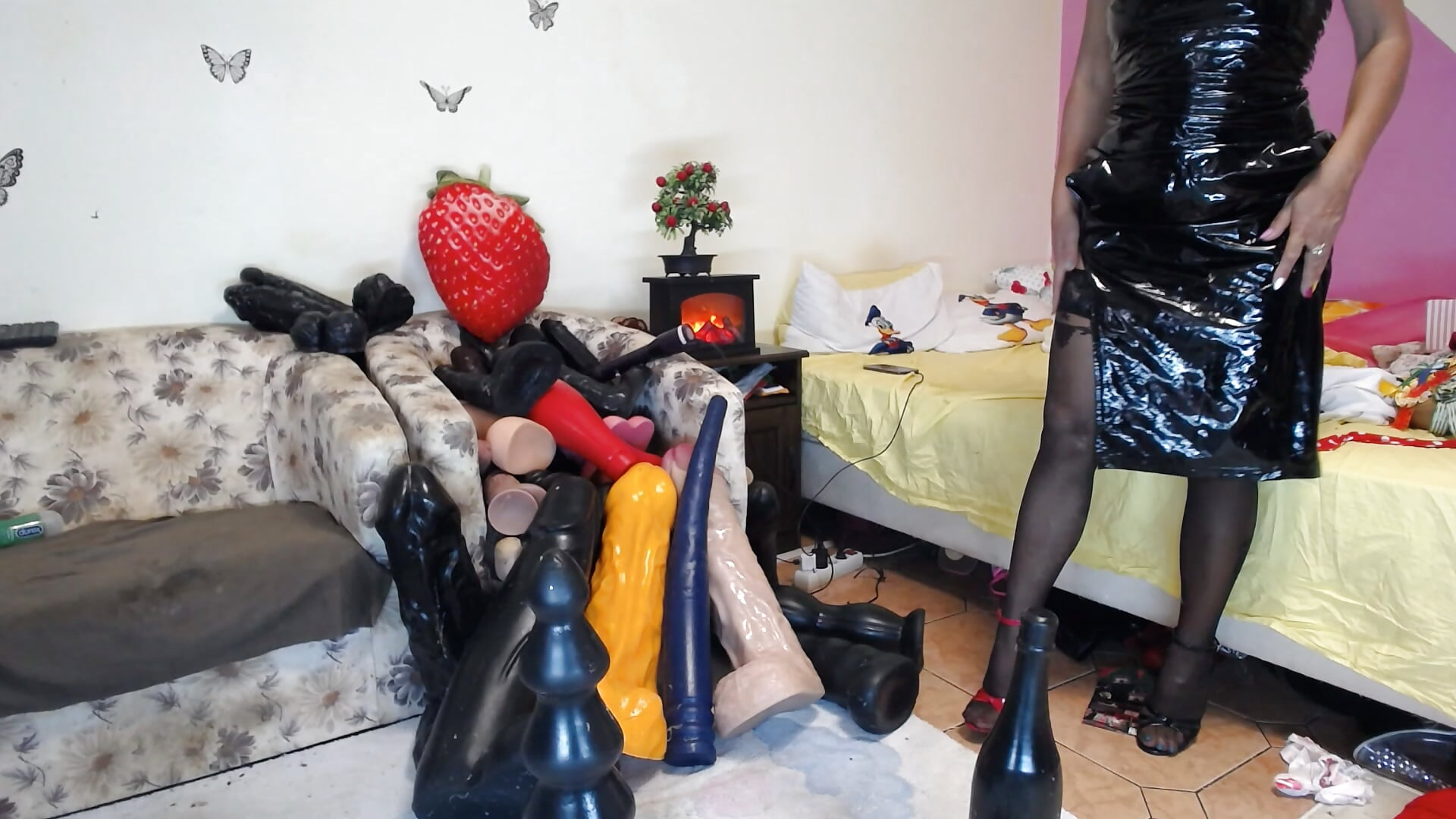 nylon sexy - vídeo de Lissabeta modelo de câmara