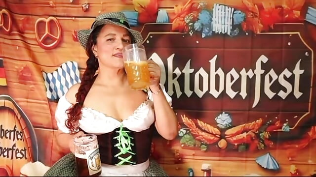 Let's celebrate Oktoberfest together🍻💖 - video by britanyy_ cam model
