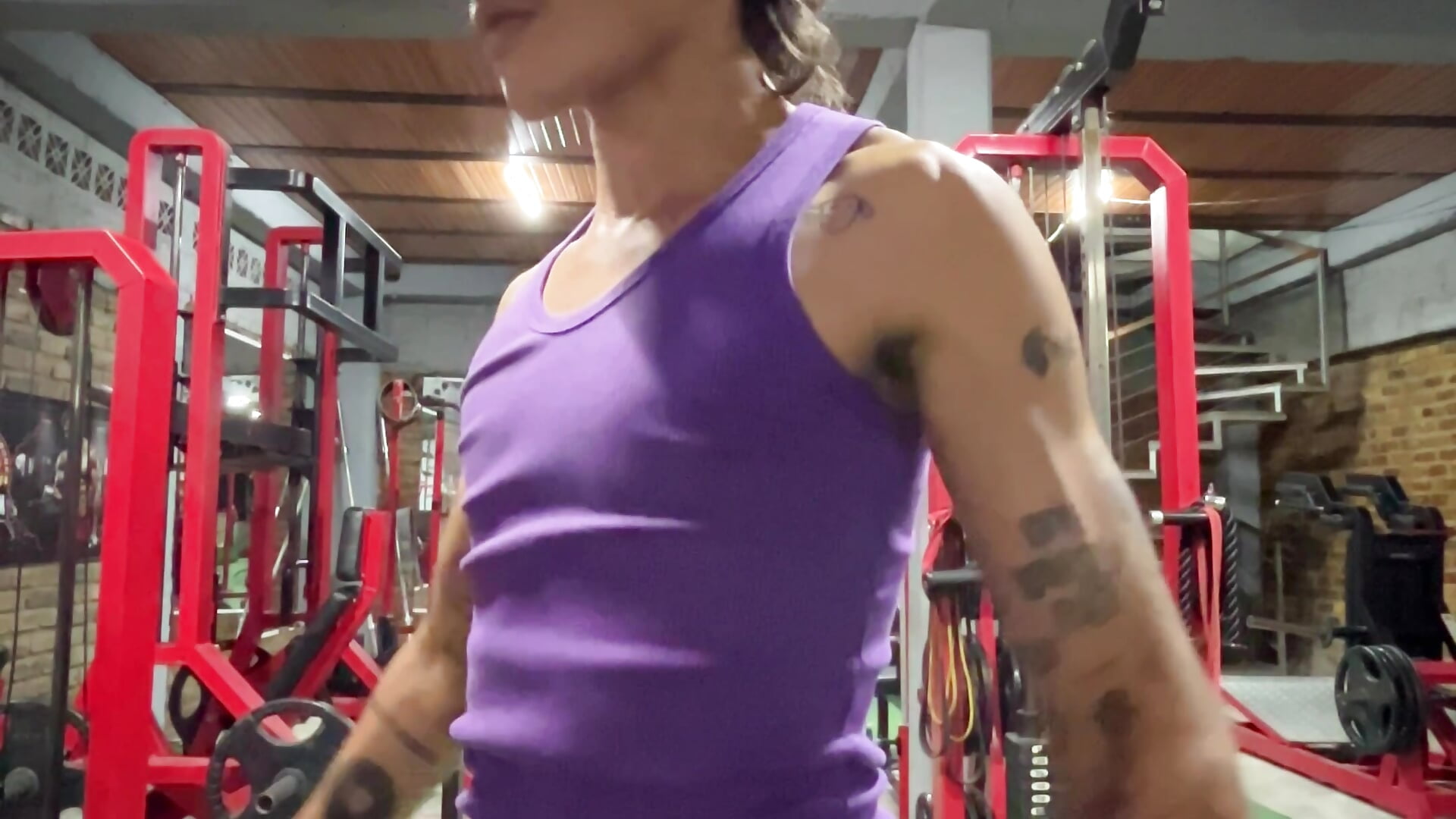 In the gym - video by sorry-mom69 cam model