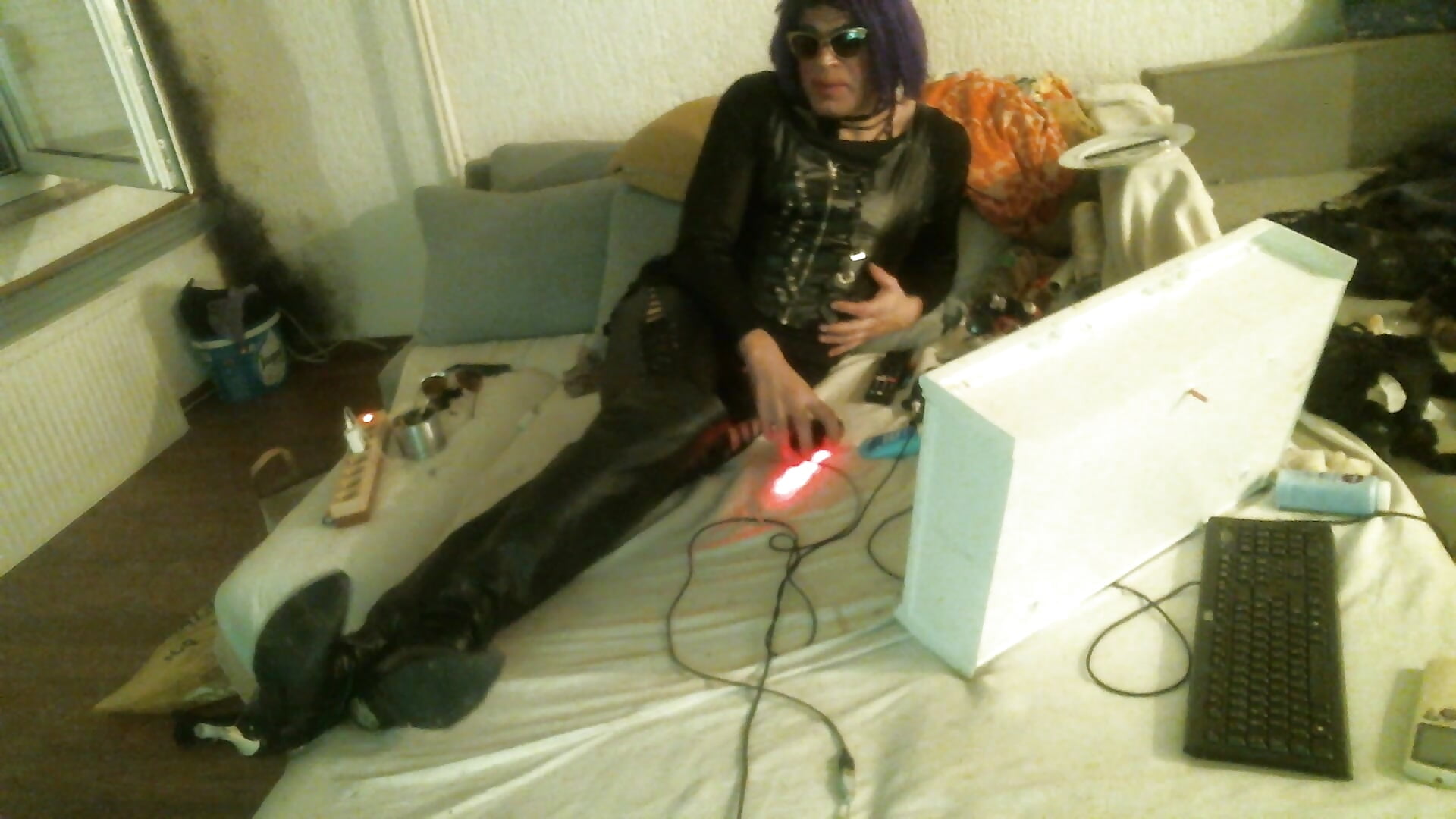 WIN_20231225_01_56_25_Pro - відео від вебкаммоделі Kinkyslut07