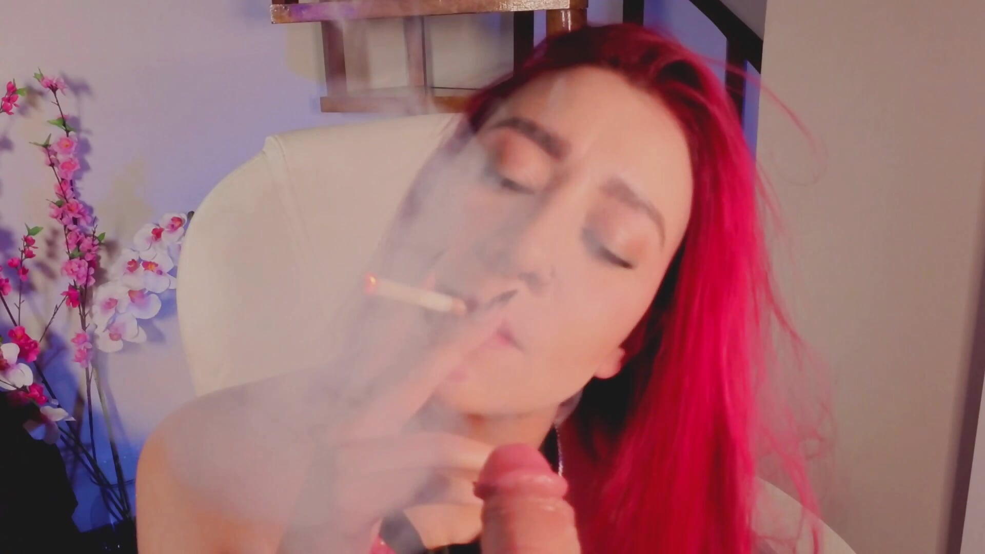 Deppthroat + cigarrete ‐ Hecho con Clipchamp - video oleh _kelly_hous36 kamera model