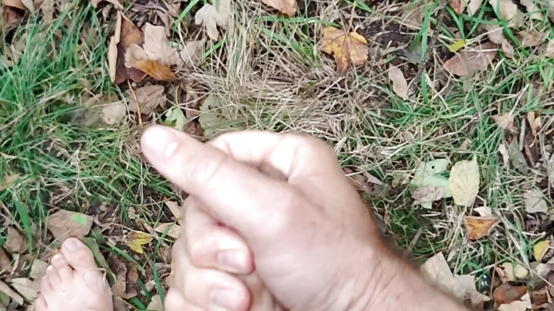 Nackt abspritzen im Wald 🤫🍆💦🌲🌳 - video by Boring_one cam model