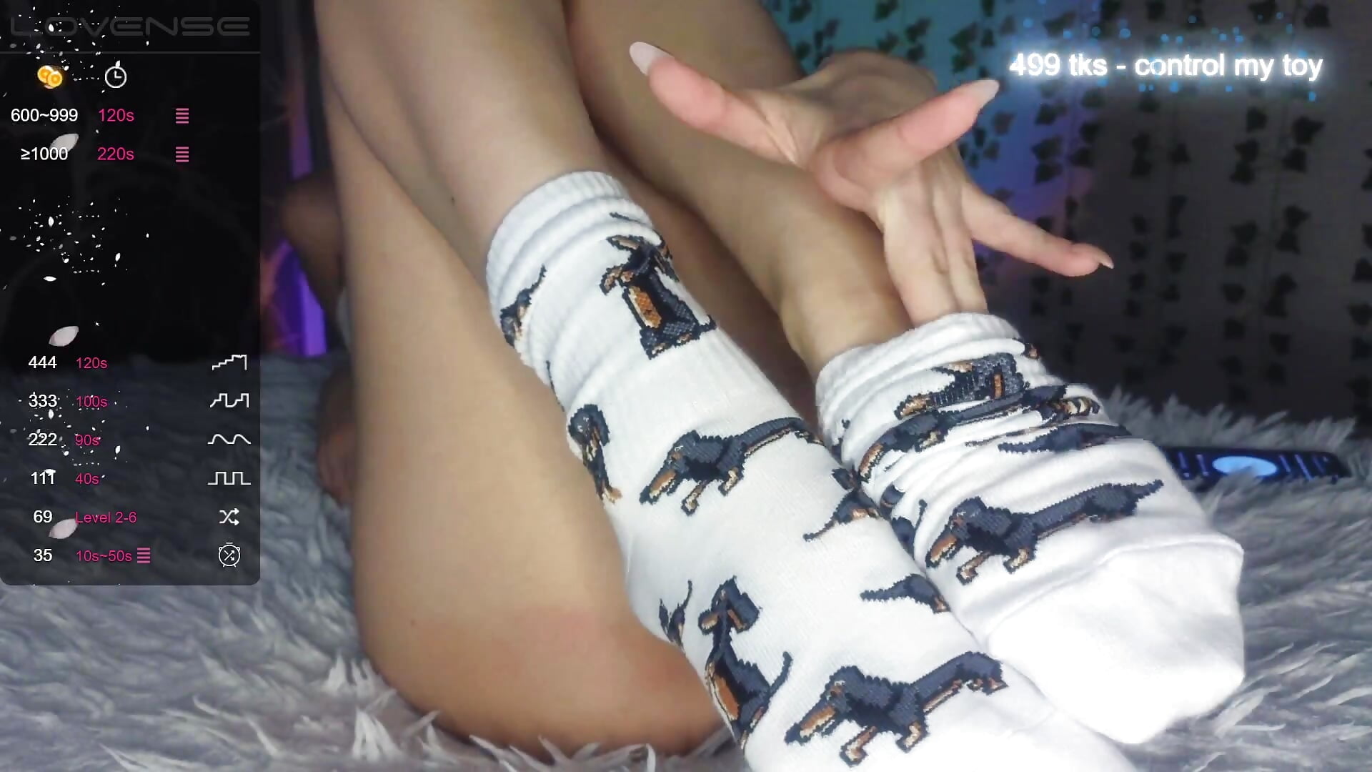 my feet in dachshund socks ♥