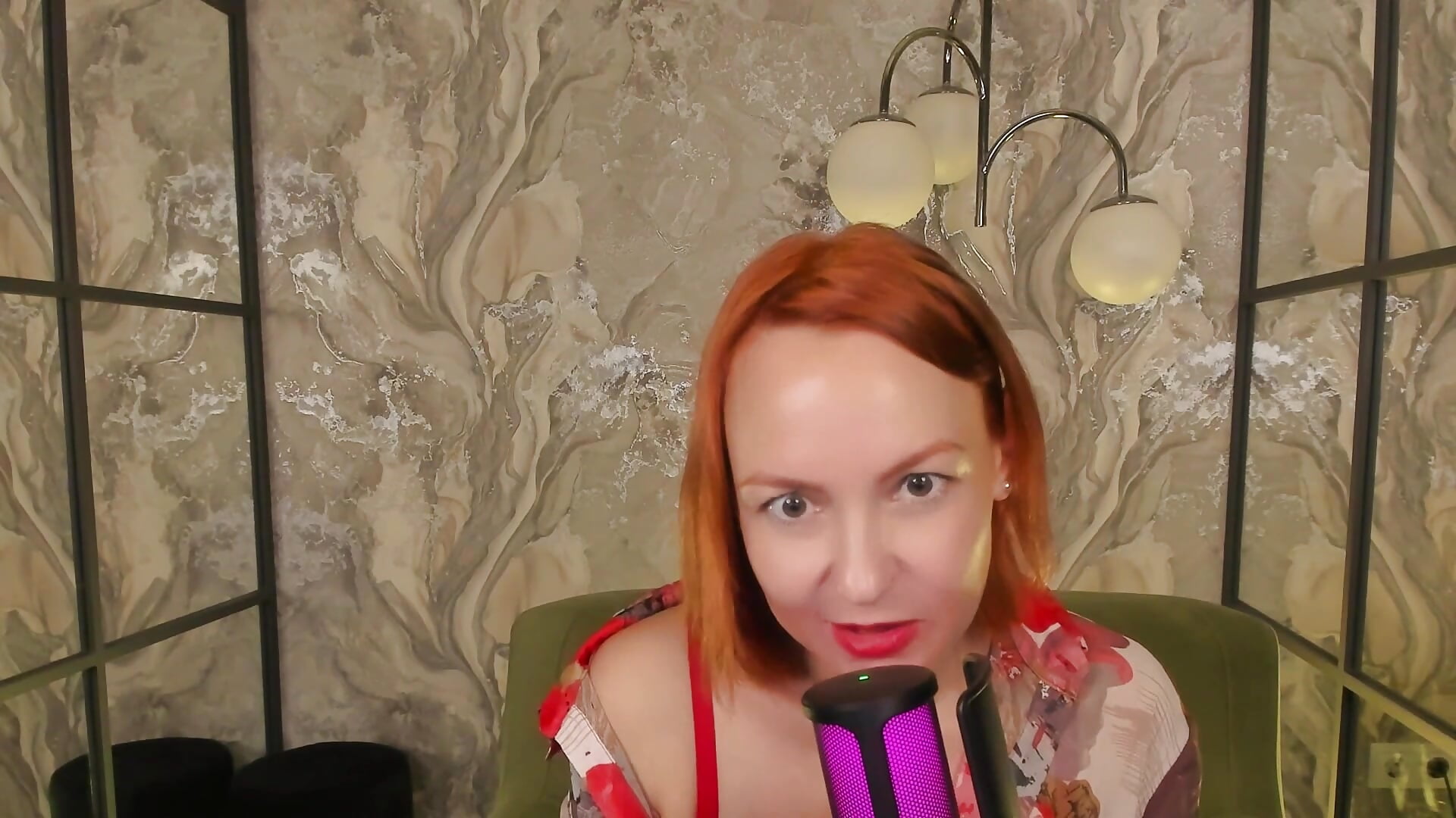 ASMR whisperer - video by NikaGentle cam model