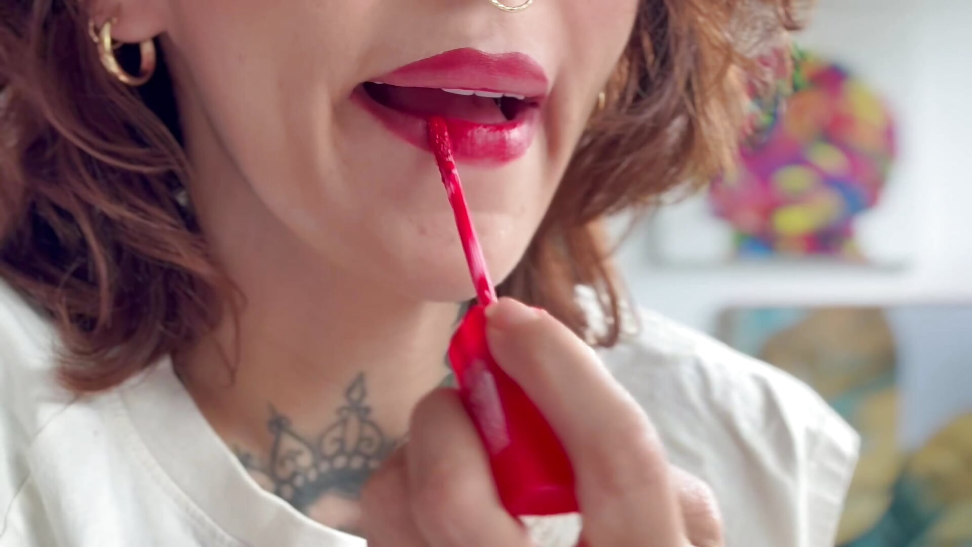 Estoy lista para llenarte de besos - video di Evangelyne_1 modella di cam