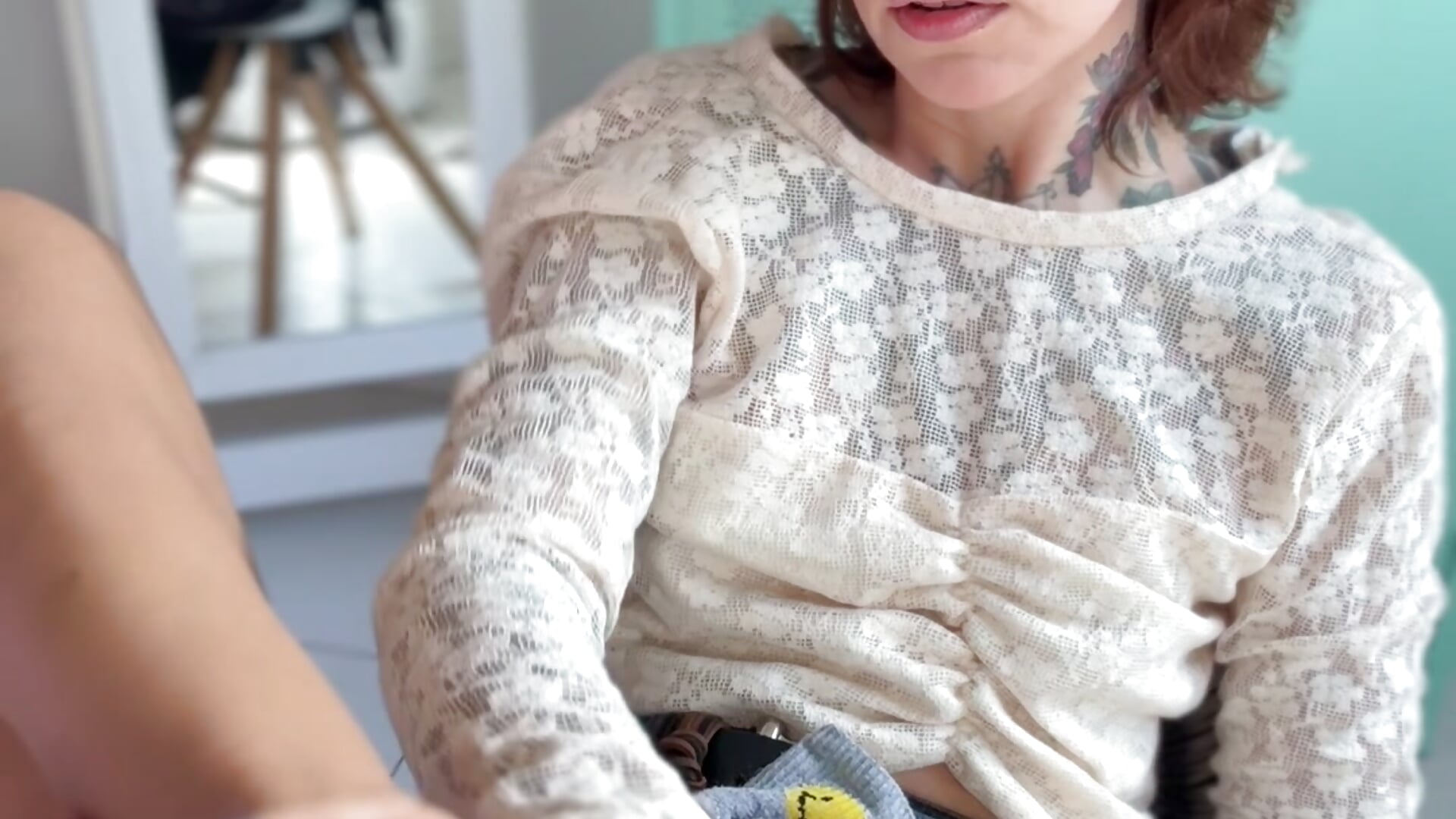 🔥 - video di Evangelyne_1 modella di cam