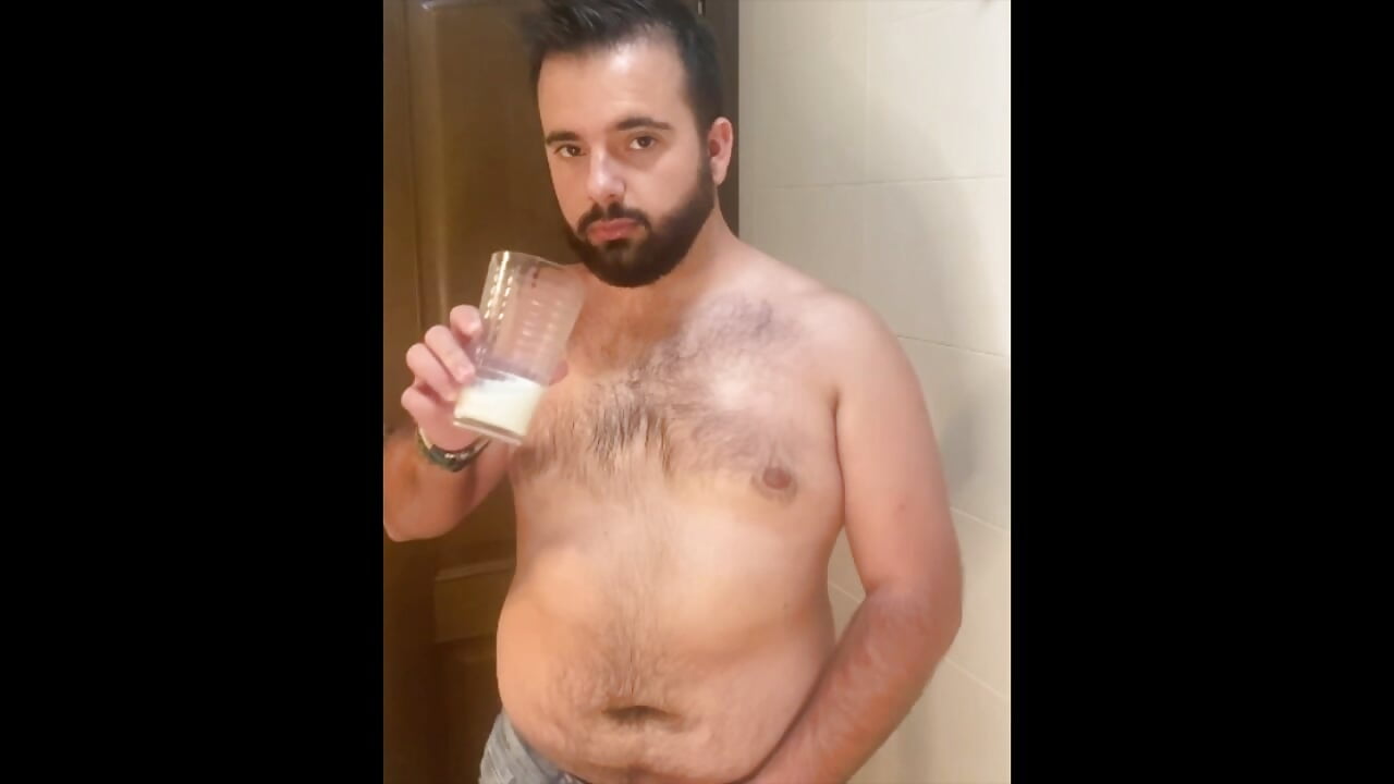Do you want a glass of milk? - video by HugoFox cam model