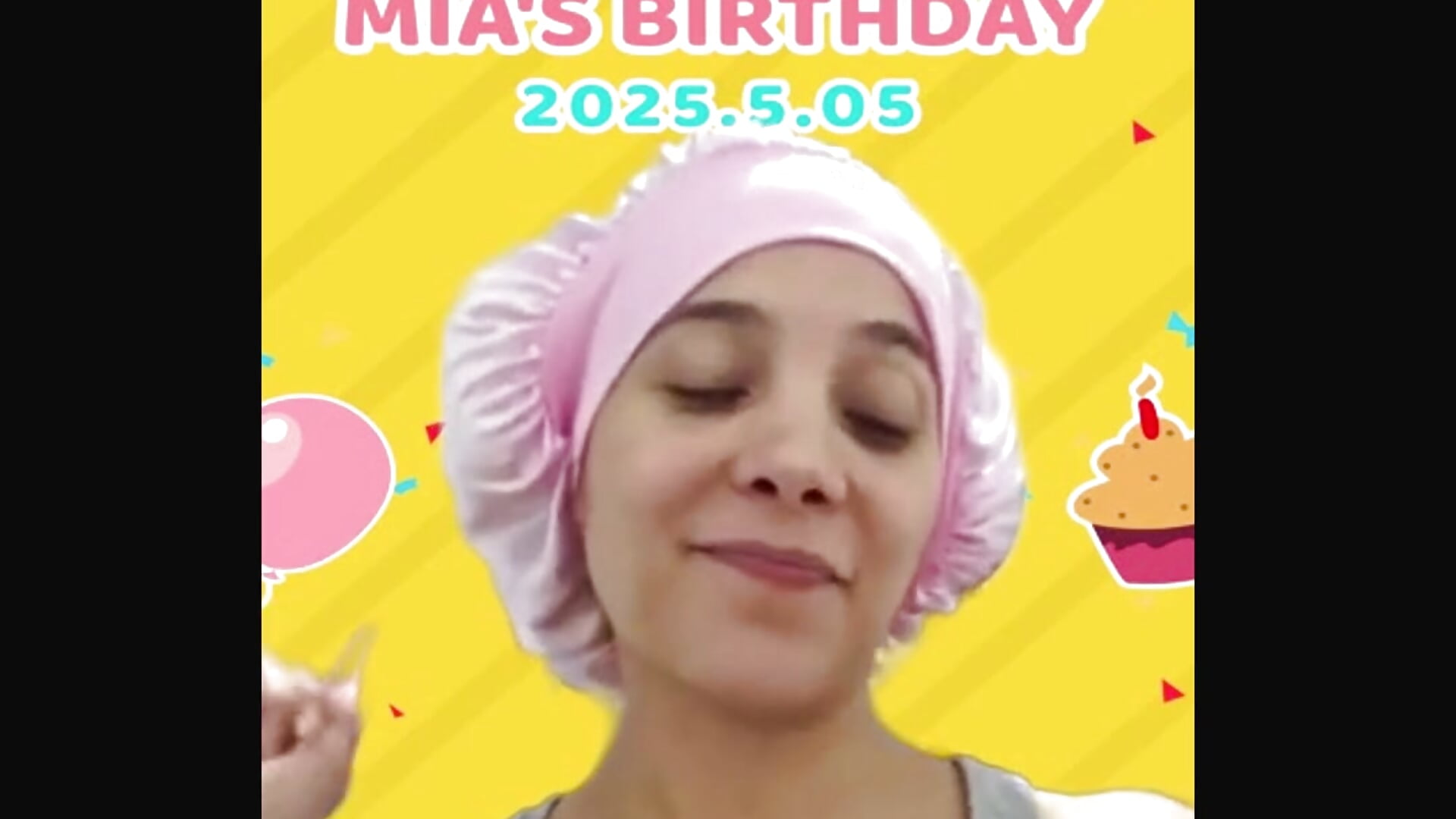 8 days to go: My Birthday - video by miaeyes cam model
