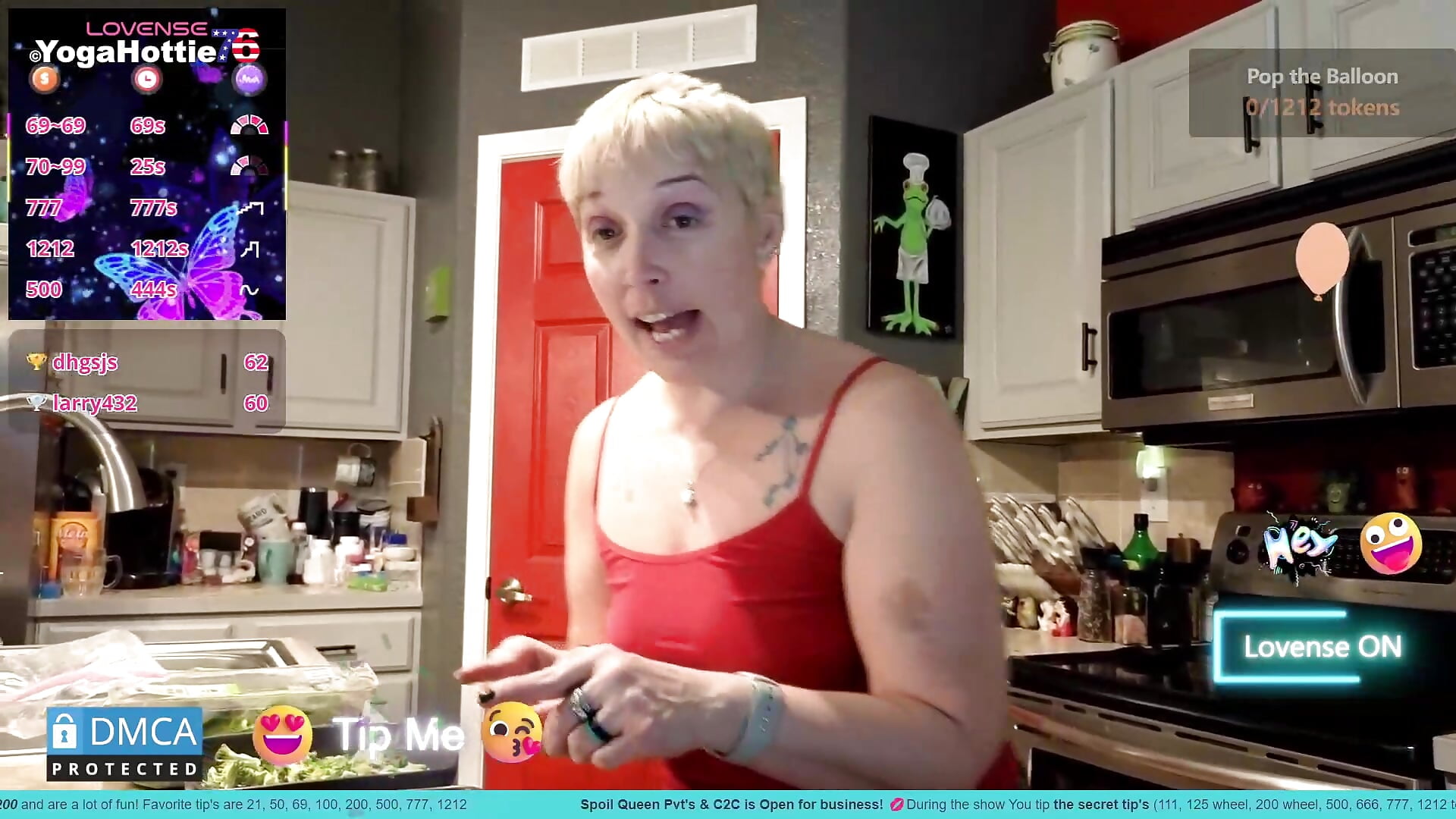 Plate Chicken Salad & Serve – video od webkamerové modelky YogaHottie76