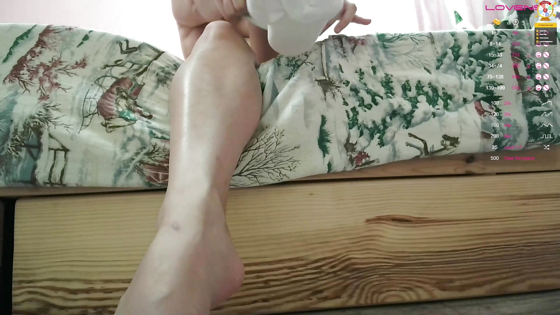 Stockings or bare feet - video oleh model kamera Margoritochka