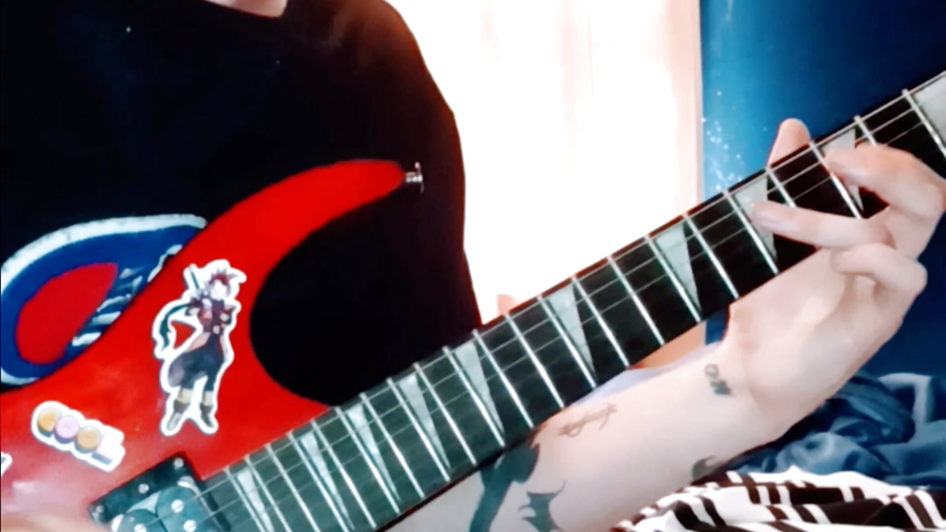 Hump Day guitar fun  improv :) - video by drhook420 cam model