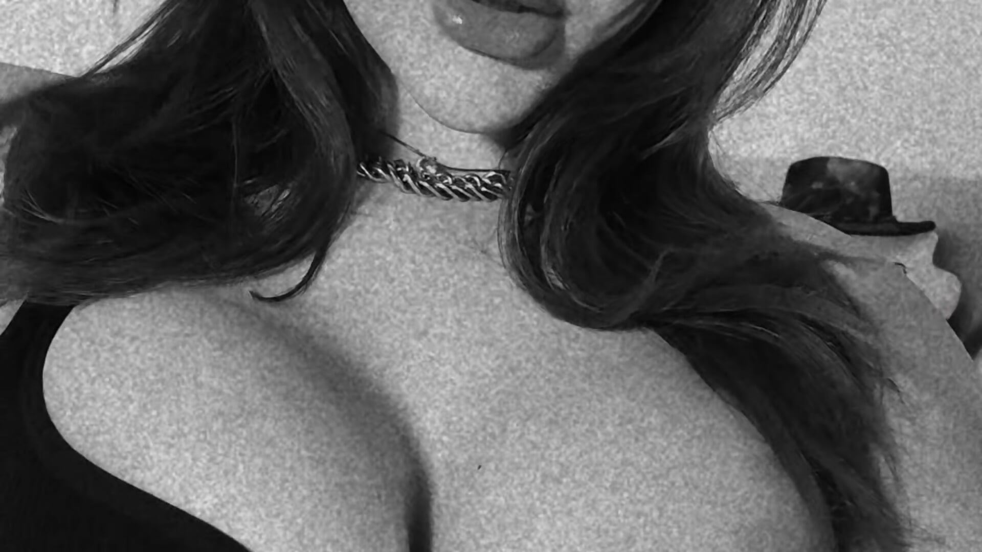 Big boobs black and white