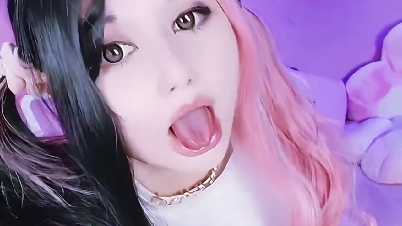 Ahegao princess 👑 - clip cu Lolisuccub model videochat