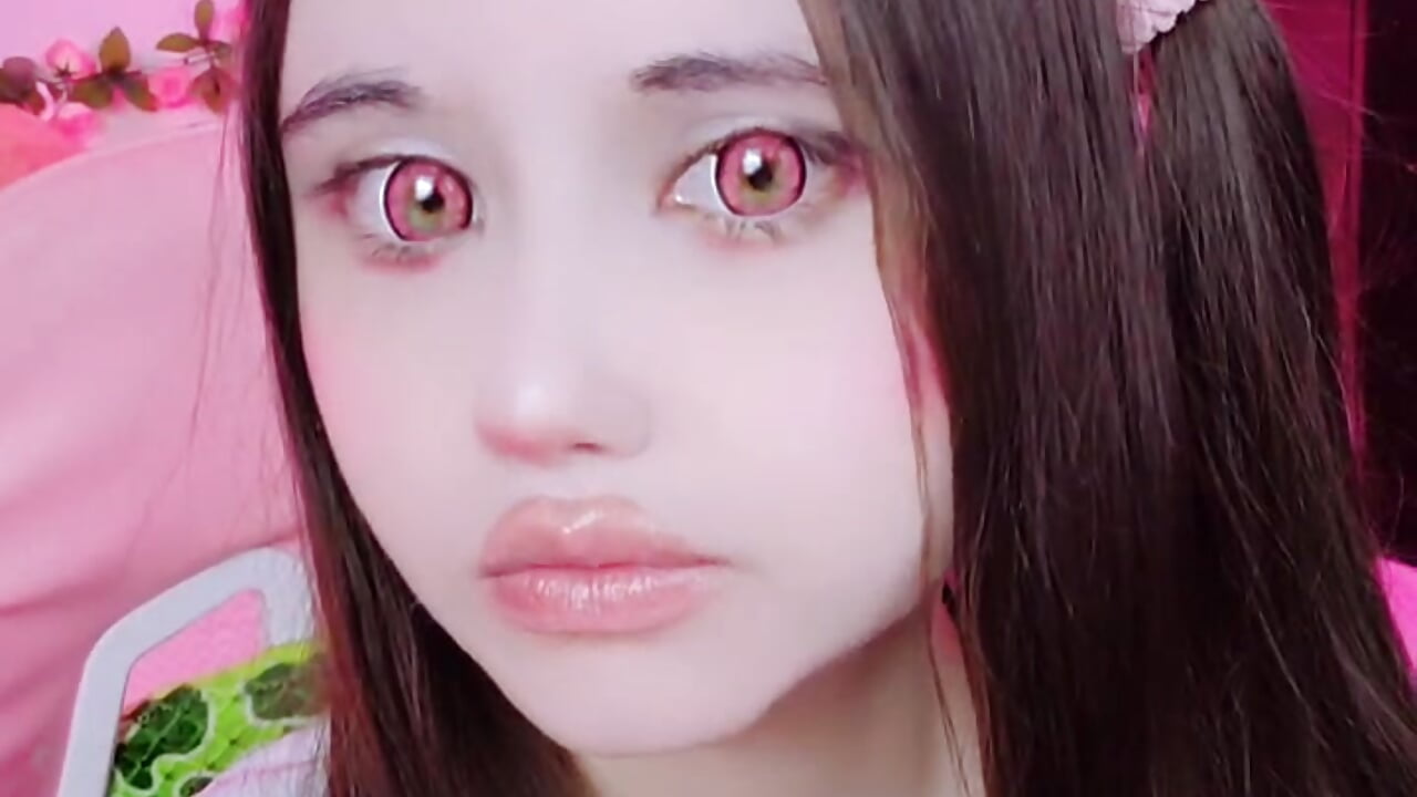 That look I give you when you haven't topped up your token balance on my stream! (￣▽￣) - video by Lolisuccub cam model
