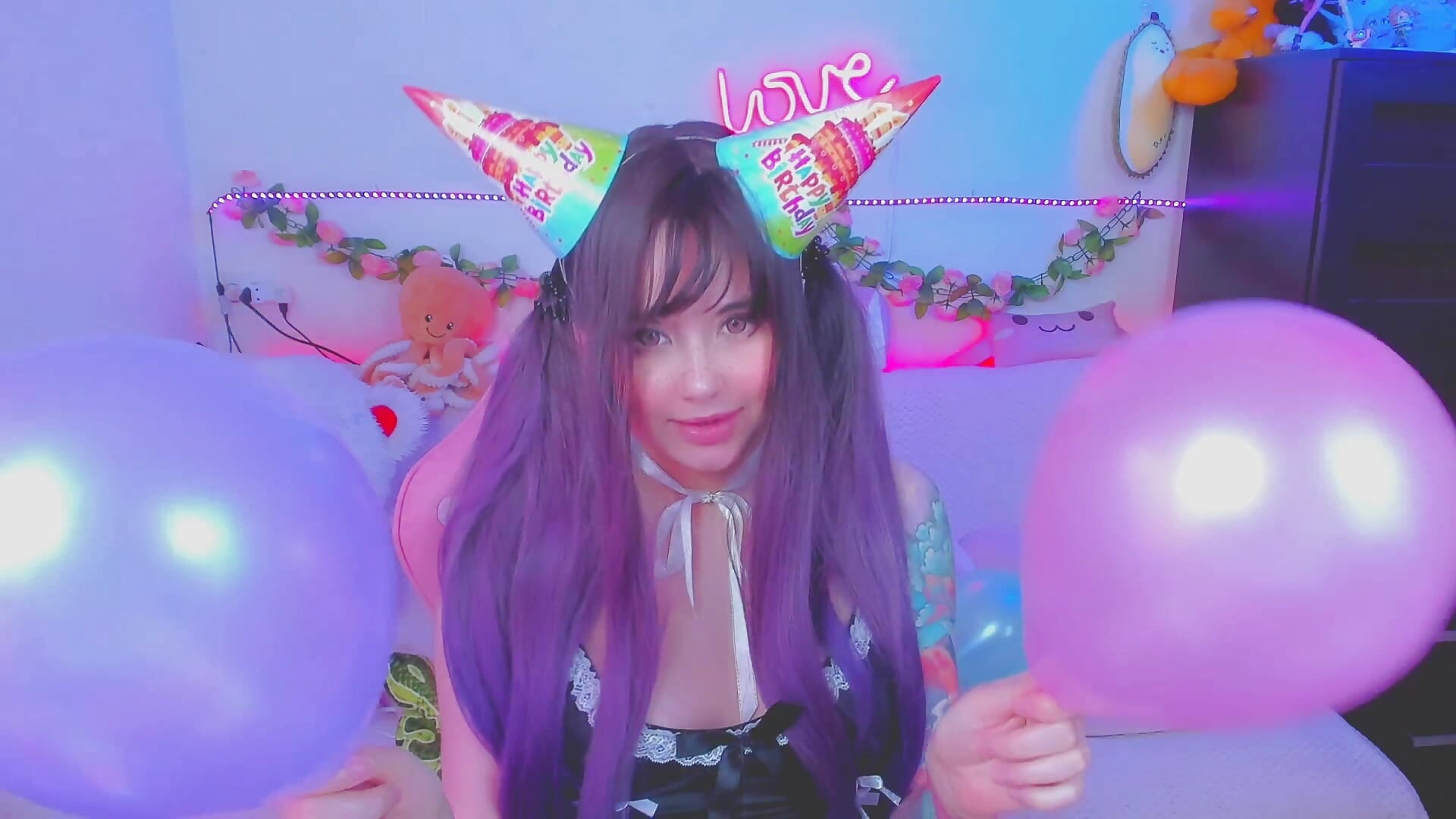 🎂 Happy birthday to me!~ - video by Lolisuccub cam model
