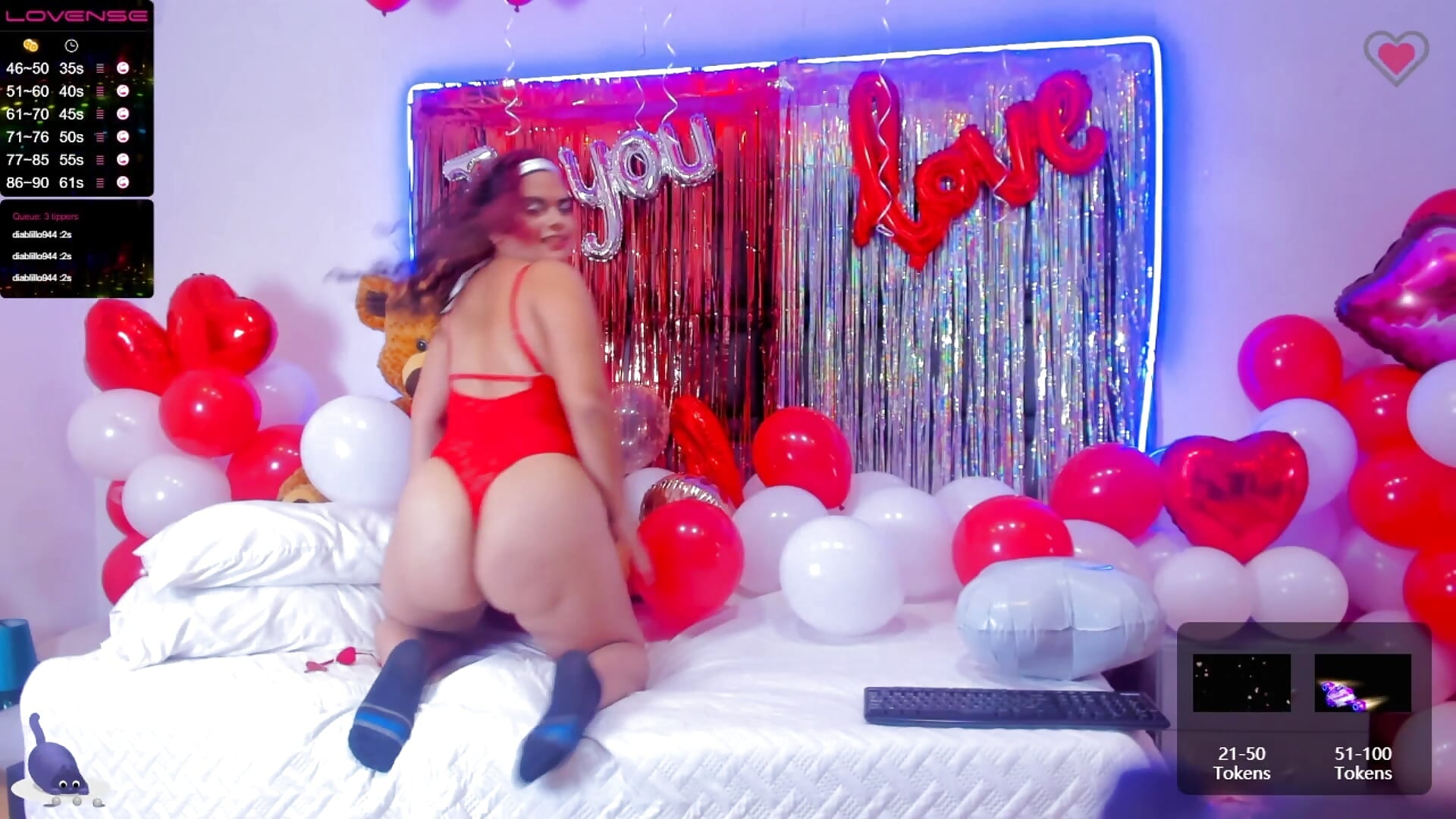 Happy Valentine´s Day - video by Ruby_Bigbbs cam model