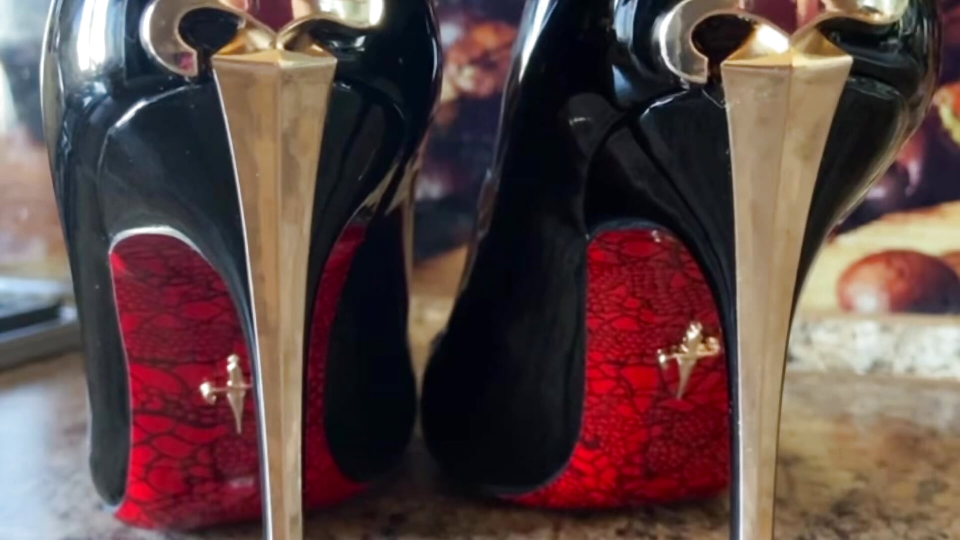 Thank you, my dears, for helping me make my dream come true: dagger heels from Cesare Paciotti 😍 🥰 – video af EvelynPorshe cam-model