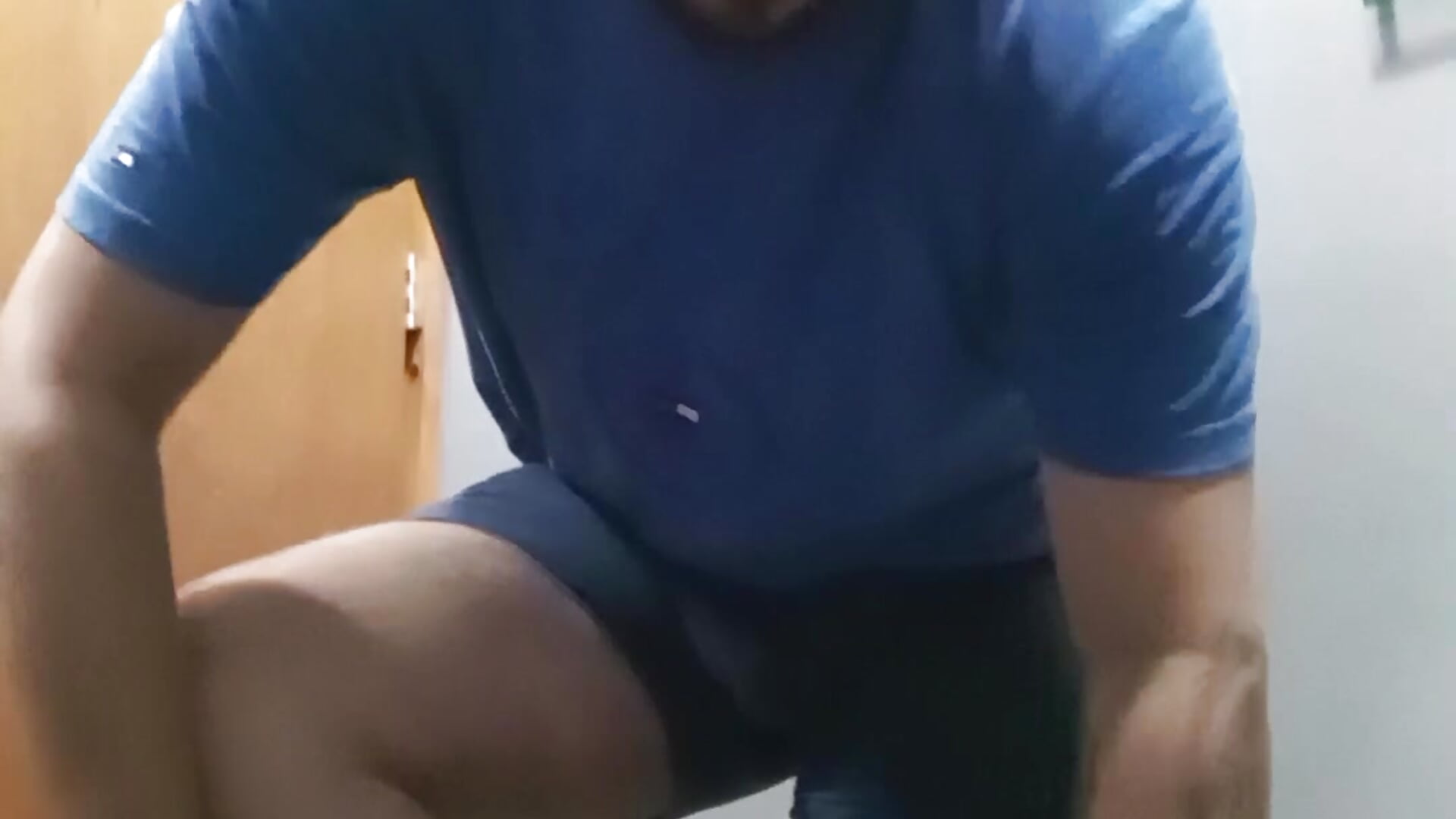 Masturbating my cock in a public bestidor