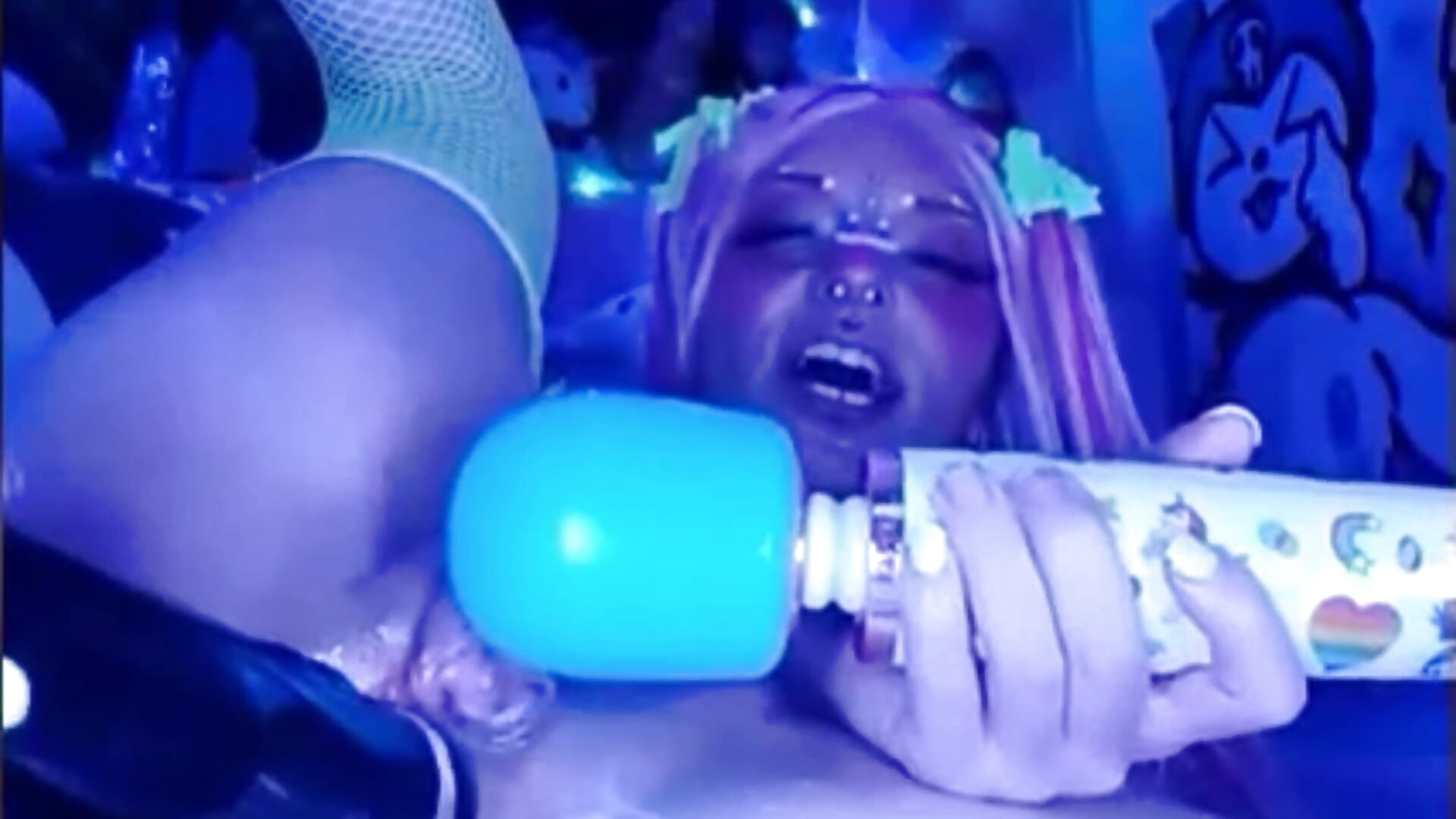 ✨😈DobleDomi and Evil hand destroying my Tiny ass🤤🥵💕✨ - BABYUNICORN adlı kamera modelinin videosu