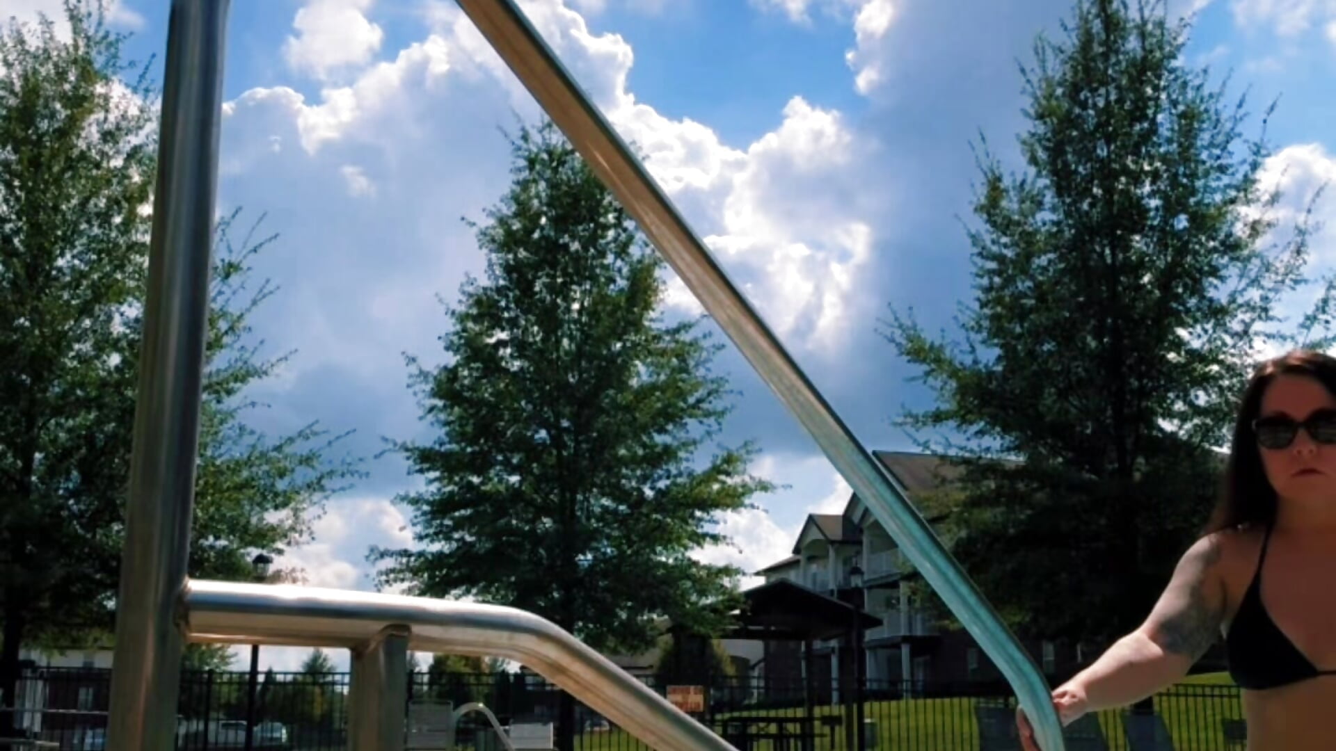 at the pool - video by ImpressYouDaily cam model