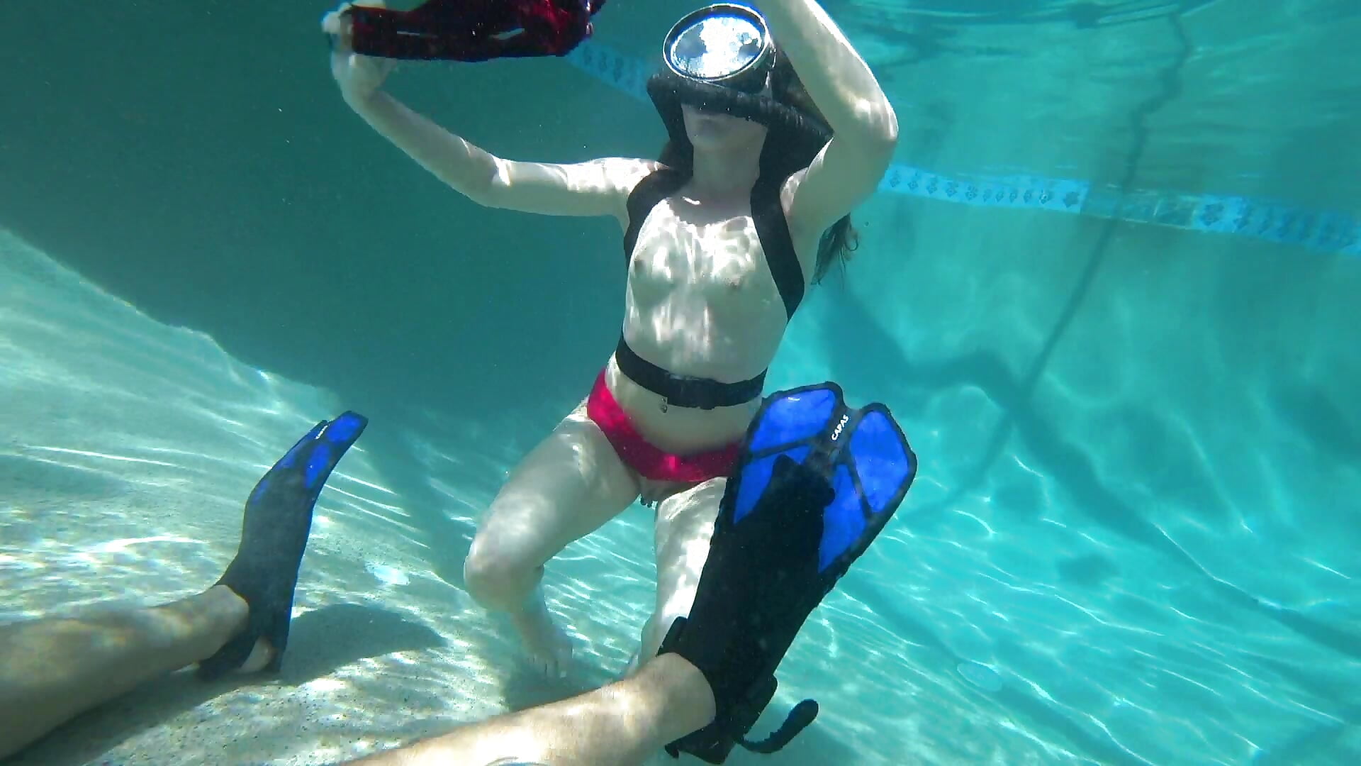 Vintage Scuba Temptation Part 3, Conclusion - video by goddesssavannahhaze cam model